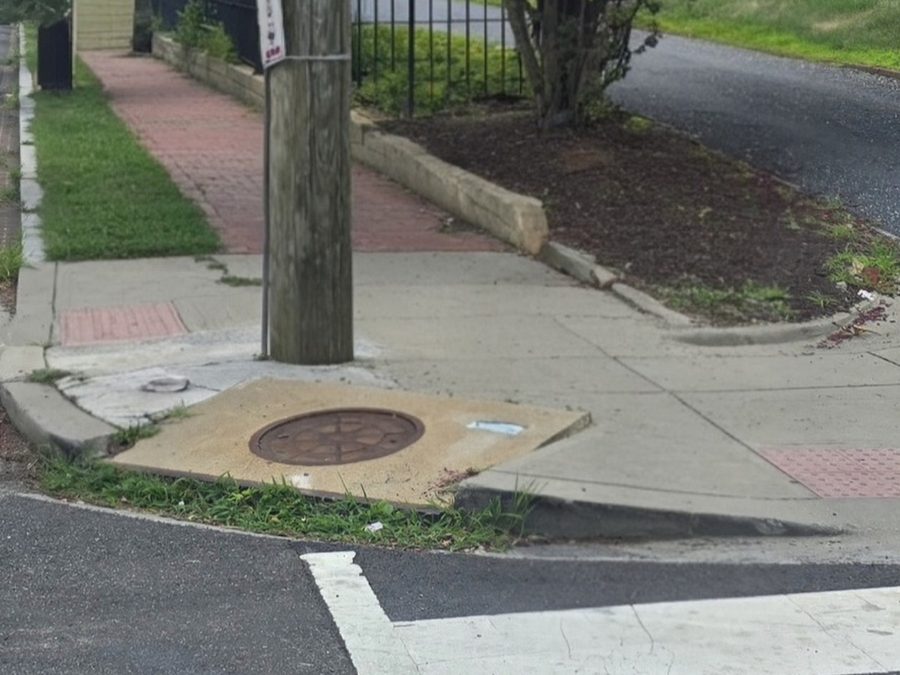 Condition-focused view of a curbside drain environment recorded with a fragility-index ranking of 5.